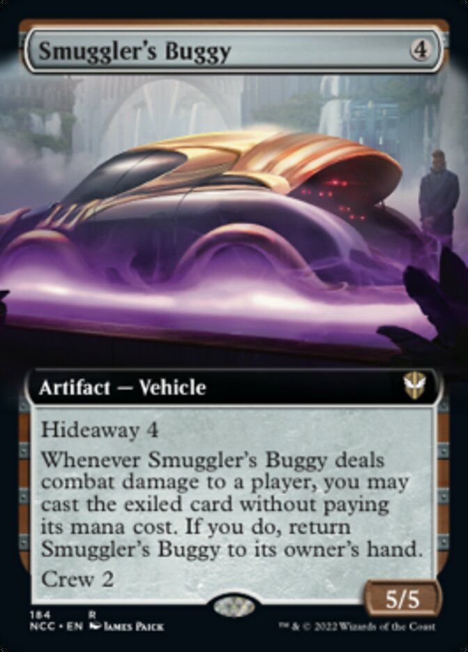 Smuggler's Buggy (Extended Art) [Streets of New Capenna Commander] | The Clever Kobold