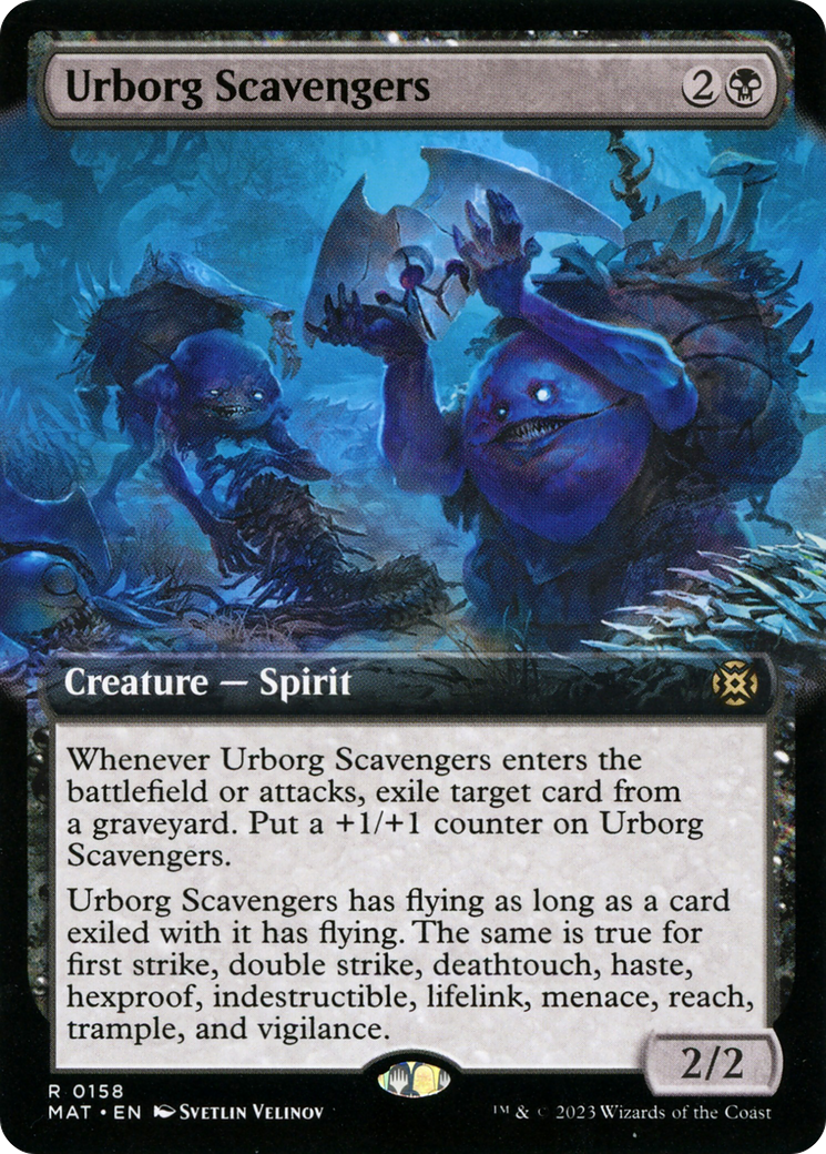 Urborg Scavengers (Extended Art) [March of the Machine: The Aftermath] | The Clever Kobold