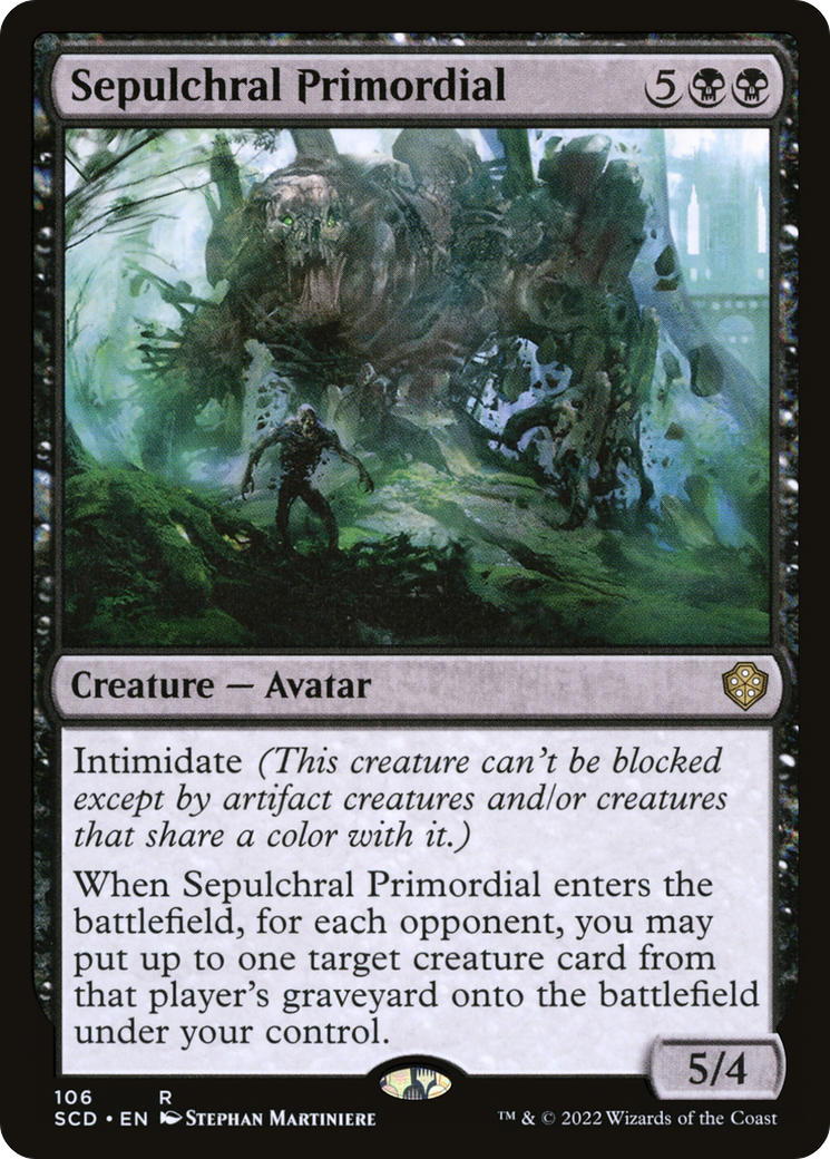 Sepulchral Primordial [Starter Commander Decks] | The Clever Kobold