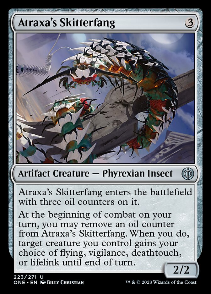 Atraxa's Skitterfang [Phyrexia: All Will Be One] | The Clever Kobold