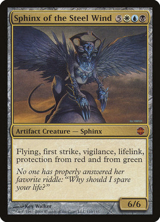 Sphinx of the Steel Wind [Alara Reborn] | The Clever Kobold