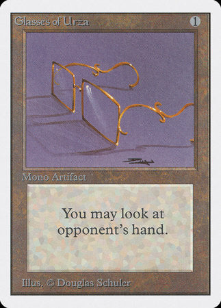 Glasses of Urza [Unlimited Edition] | The Clever Kobold