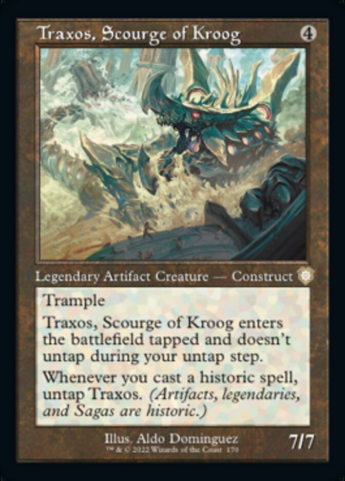 Traxos, Scourge of Kroog (Retro) [The Brothers' War Commander] | The Clever Kobold