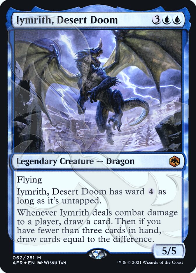 Iymrith, Desert Doom (Ampersand Promo) [Dungeons & Dragons: Adventures in the Forgotten Realms Promos] | The Clever Kobold