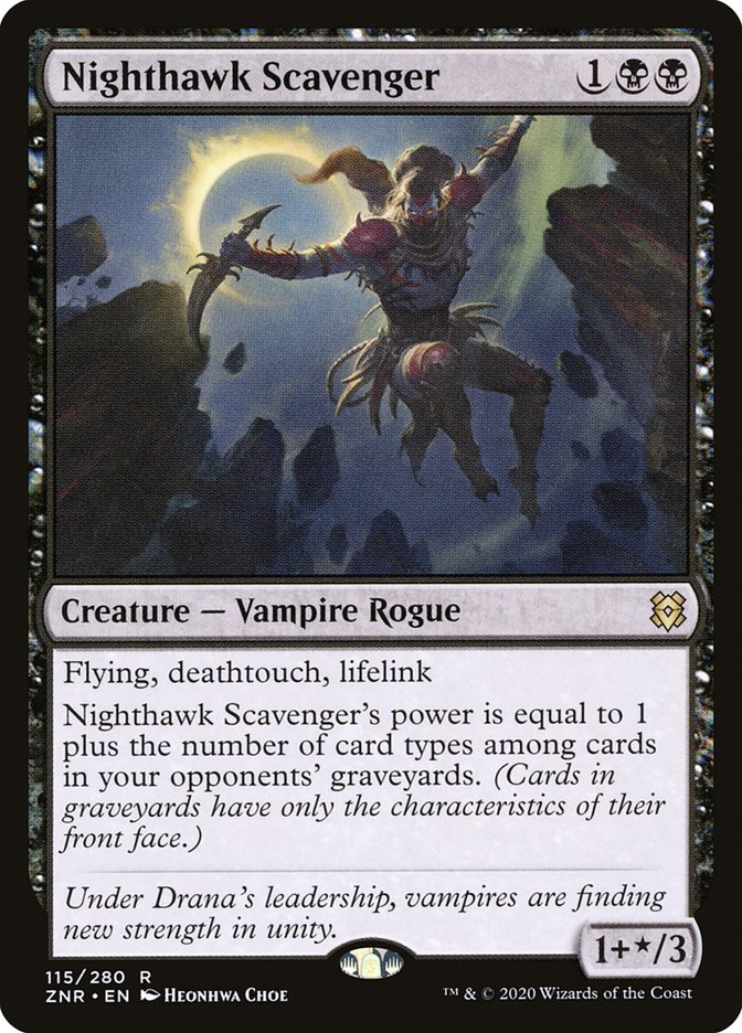 Nighthawk Scavenger [Zendikar Rising] | The Clever Kobold