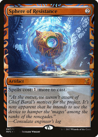 Sphere of Resistance [Kaladesh Inventions] | The Clever Kobold