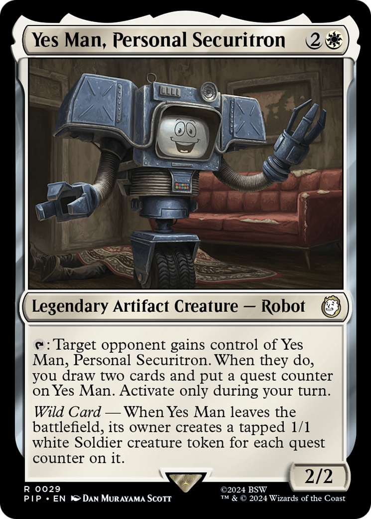 Yes Man, Personal Securitron [Fallout] | The Clever Kobold