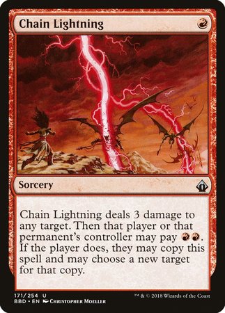 Chain Lightning [Battlebond] | The Clever Kobold