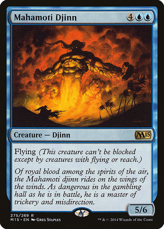 Mahamoti Djinn [Magic 2015] | The Clever Kobold