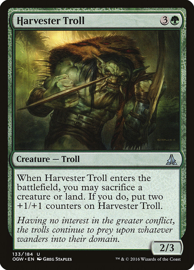 Harvester Troll [Oath of the Gatewatch] | The Clever Kobold