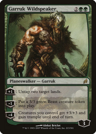 Garruk Wildspeaker [Lorwyn] | The Clever Kobold