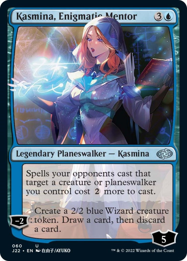 Kasmina, Enigmatic Mentor [Jumpstart 2022] | The Clever Kobold