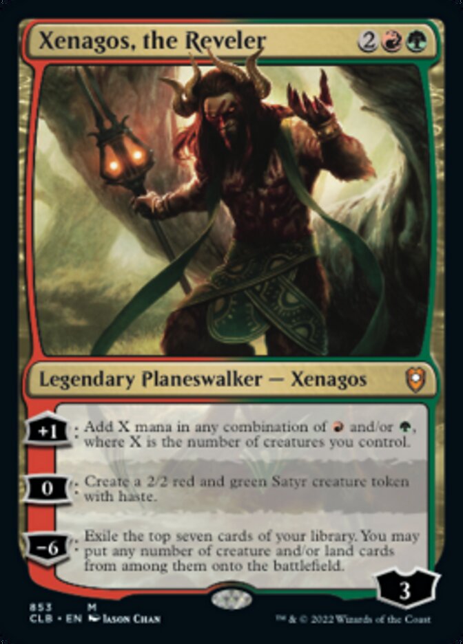 Xenagos, the Reveler [Commander Legends: Battle for Baldur's Gate] | The Clever Kobold