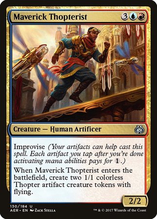 Maverick Thopterist [Aether Revolt] | The Clever Kobold