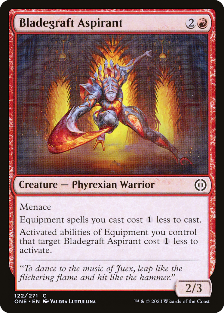 Bladegraft Aspirant [Phyrexia: All Will Be One] | The Clever Kobold