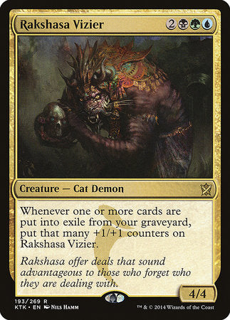 Rakshasa Vizier [Khans of Tarkir] | The Clever Kobold