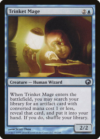 Trinket Mage [Scars of Mirrodin] | The Clever Kobold