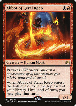 Abbot of Keral Keep [Magic Origins] | The Clever Kobold