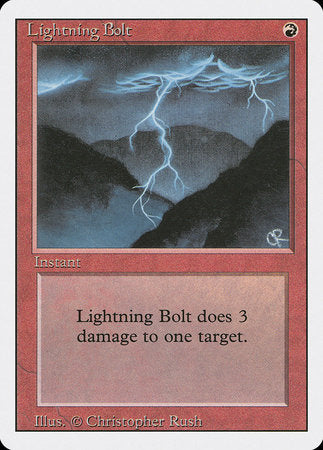 Lightning Bolt [Revised Edition] | The Clever Kobold