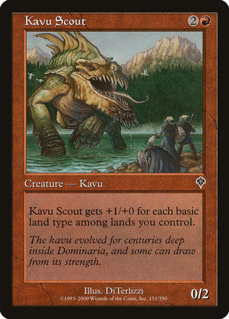 Kavu Scout [Invasion] | The Clever Kobold