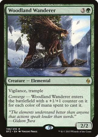 Woodland Wanderer [Battle for Zendikar] | The Clever Kobold