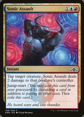 Sonic Assault [Guilds of Ravnica] | The Clever Kobold