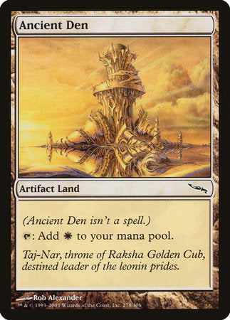 Ancient Den [Mirrodin] | The Clever Kobold