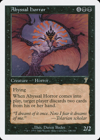 Abyssal Horror [Seventh Edition] | The Clever Kobold