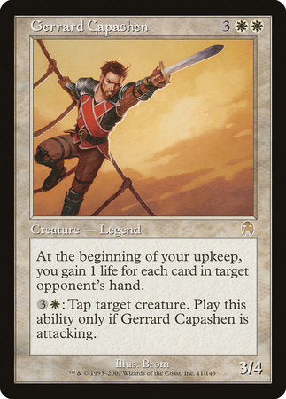 Gerrard Capashen [Apocalypse] | The Clever Kobold