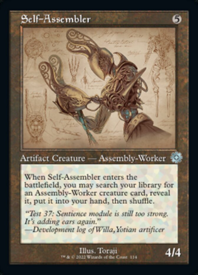 Self-Assembler (Retro Schematic) [The Brothers' War Retro Artifacts] | The Clever Kobold