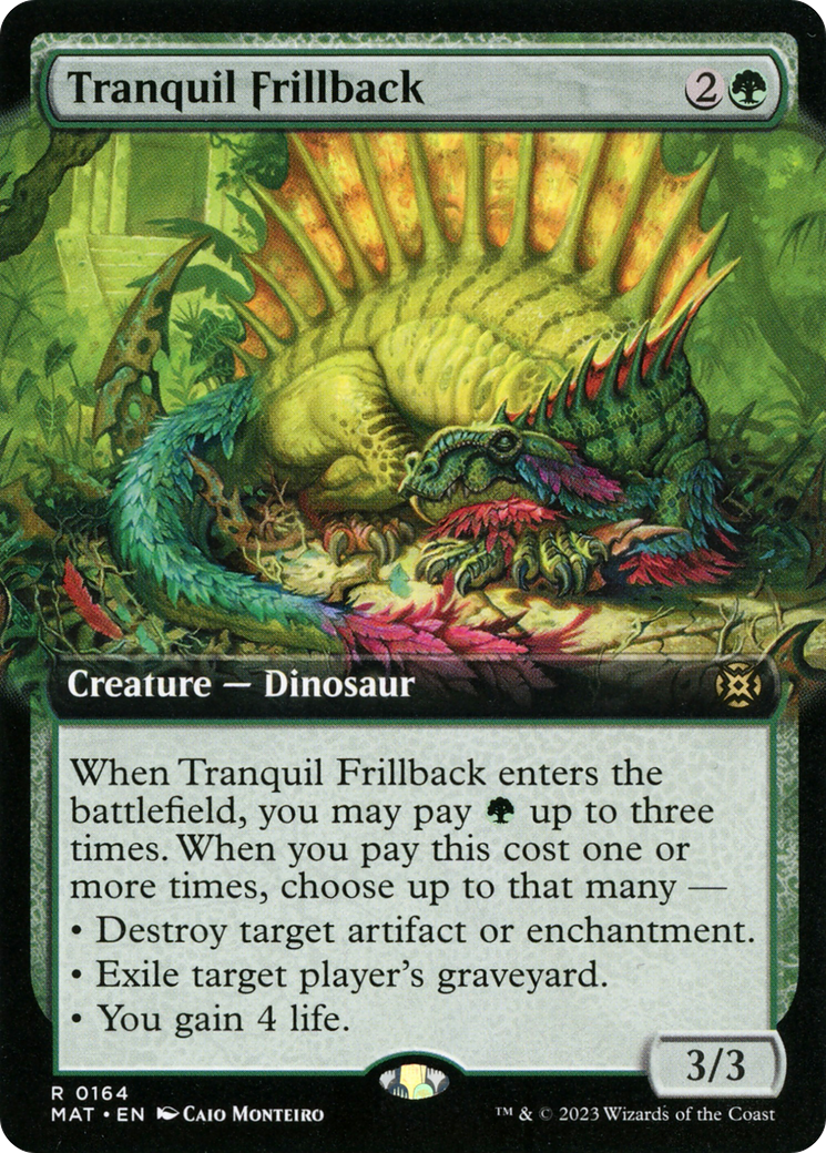 Tranquil Frillback (Extended Art) [March of the Machine: The Aftermath] | The Clever Kobold