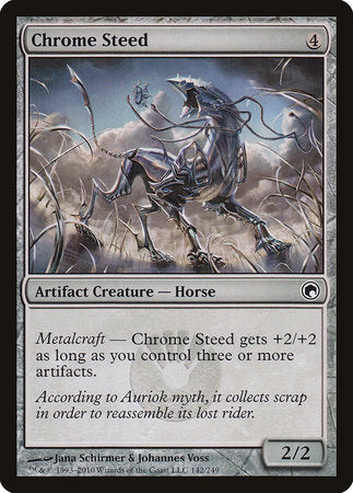 Chrome Steed [Scars of Mirrodin] | The Clever Kobold