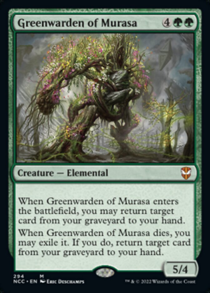 Greenwarden of Murasa [Streets of New Capenna Commander] | The Clever Kobold