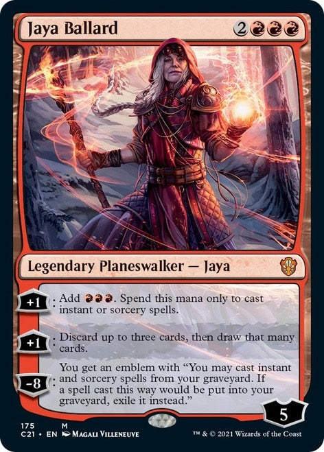 Jaya Ballard [Commander 2021] | The Clever Kobold