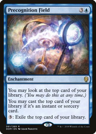 Precognition Field [Dominaria] | The Clever Kobold