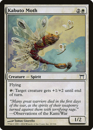 Kabuto Moth [Champions of Kamigawa] | The Clever Kobold