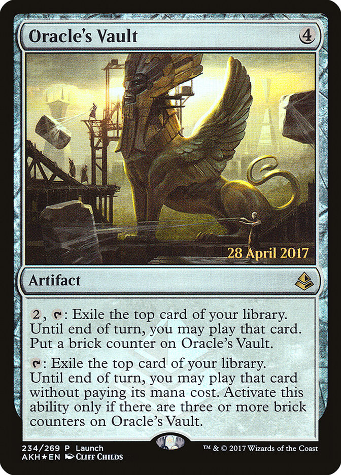 Oracle's Vault (Launch) [Amonkhet Promos] | The Clever Kobold