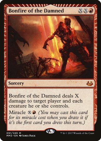 Bonfire of the Damned [Modern Masters 2017] | The Clever Kobold