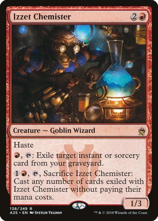 Izzet Chemister [Masters 25] | The Clever Kobold