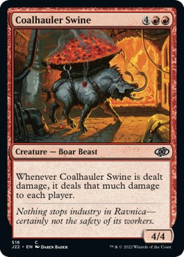 Coalhauler Swine [Jumpstart 2022] | The Clever Kobold