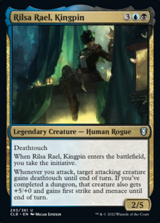 Rilsa Rael, Kingpin [Commander Legends: Battle for Baldur's Gate] | The Clever Kobold