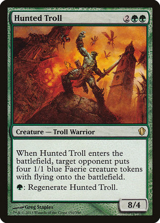 Hunted Troll [Commander 2013] | The Clever Kobold