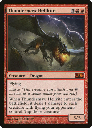 Thundermaw Hellkite [Magic 2013] | The Clever Kobold