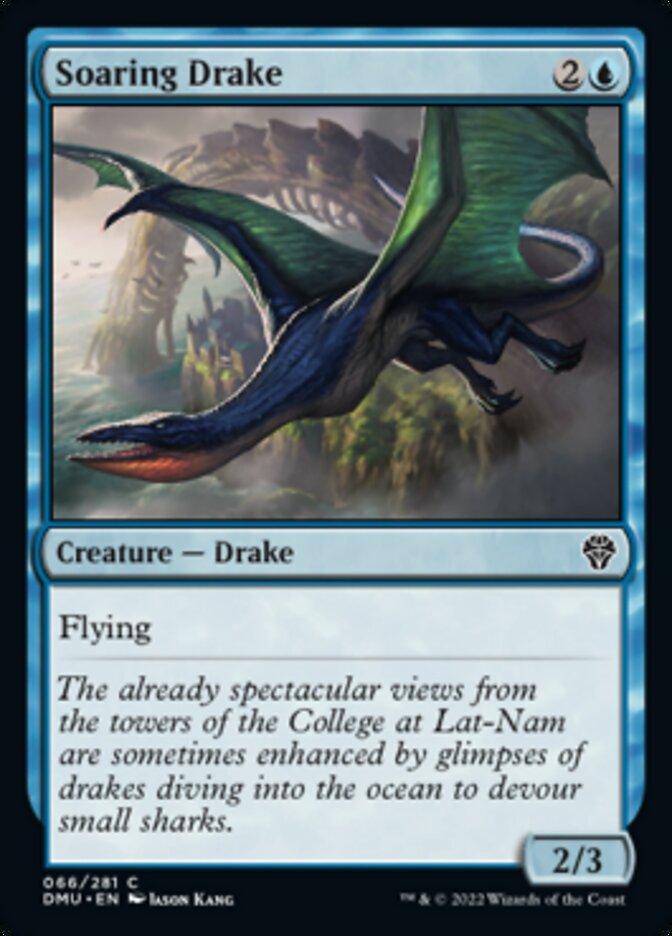 Soaring Drake [Dominaria United] | The Clever Kobold