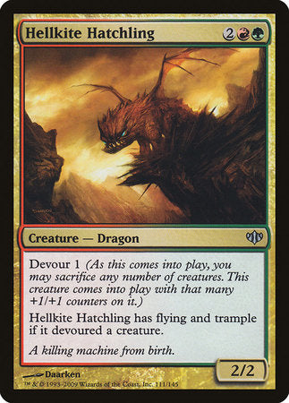 Hellkite Hatchling [Conflux] | The Clever Kobold