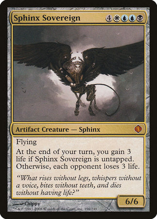 Sphinx Sovereign [Shards of Alara] | The Clever Kobold