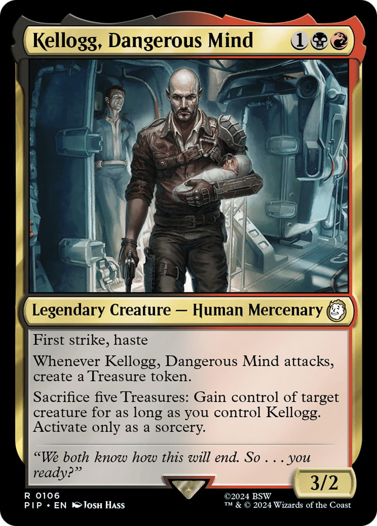 Kellogg, Dangerous Mind [Fallout] | The Clever Kobold