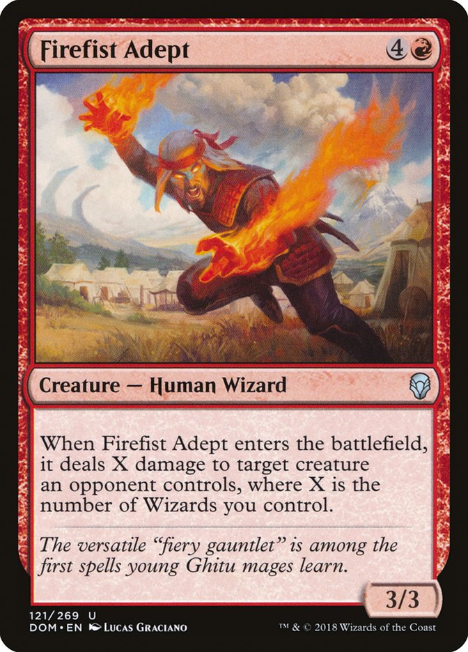 Firefist Adept [Dominaria] | The Clever Kobold
