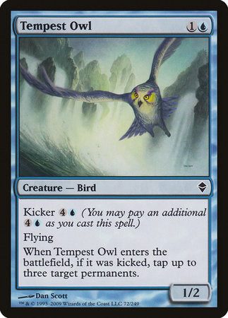 Tempest Owl [Zendikar] | The Clever Kobold