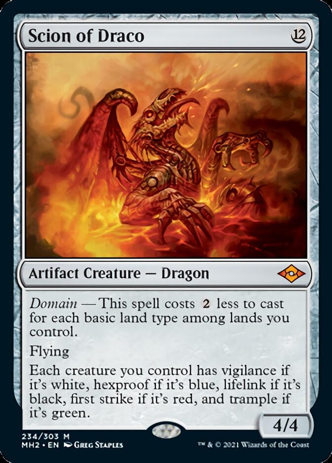 Scion of Draco [Modern Horizons 2] | The Clever Kobold